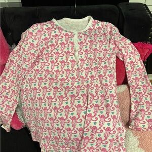 Roller Rabbit Flamingo Print Kids pj set